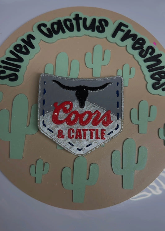 Coors & Cattle Freshie