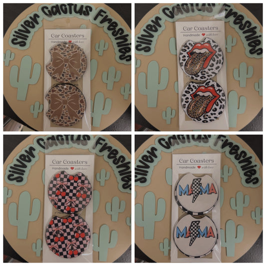 Custom Car Coasters